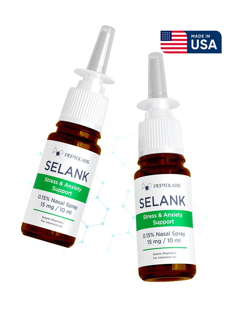 Селанк (Selank) 10 ml Назальний спрей 0.15% (15 мг)